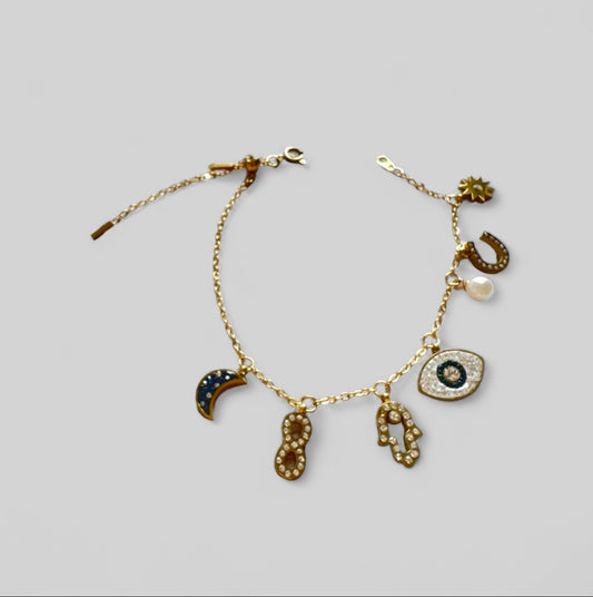 Bracelet œil et motifs